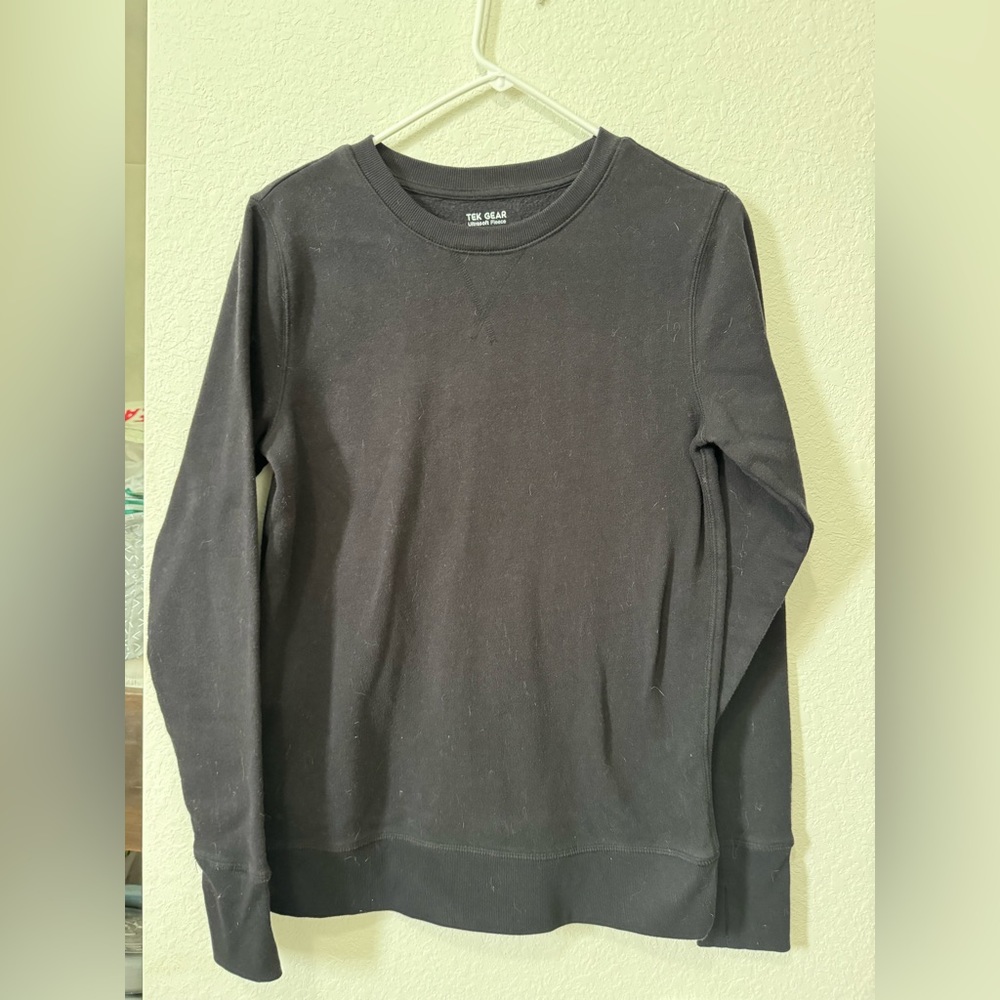 Black UltraSoft Crewneck